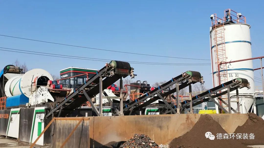 2022年 杭钢地块修复现场 AG贵宾会土壤淋洗修复设备 2022年 杭钢地块修复现场 AG贵宾会土壤淋洗修复设备